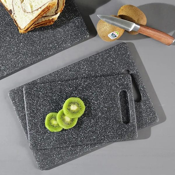 Skärbräda Plast Grå 25 x 15 x 0.8 cm