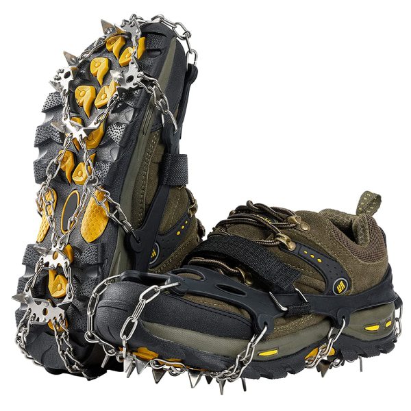 Outdoor anti-skid mountaineering crampons 19 teeth Ice and snow