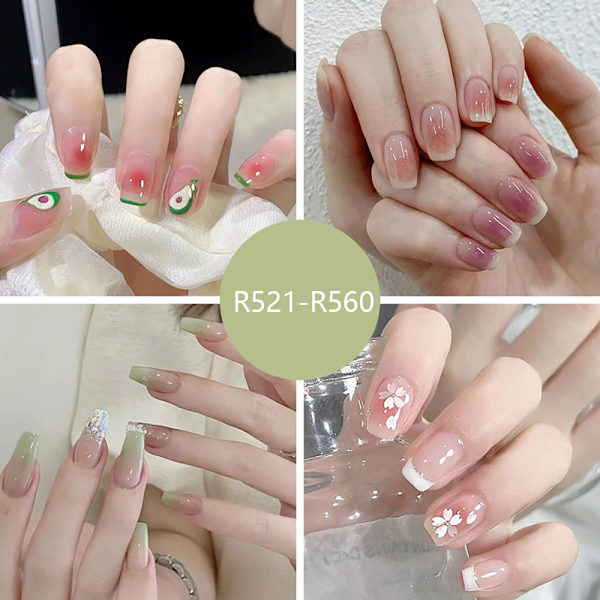 Joefnel Press on Nails - Europeiska falska naglar Press on Nails UV