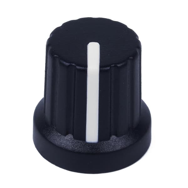 30 stk. Sort Hvid Prik Guitar Effekt Pedal Knapper Forstærker Kontrolknapper