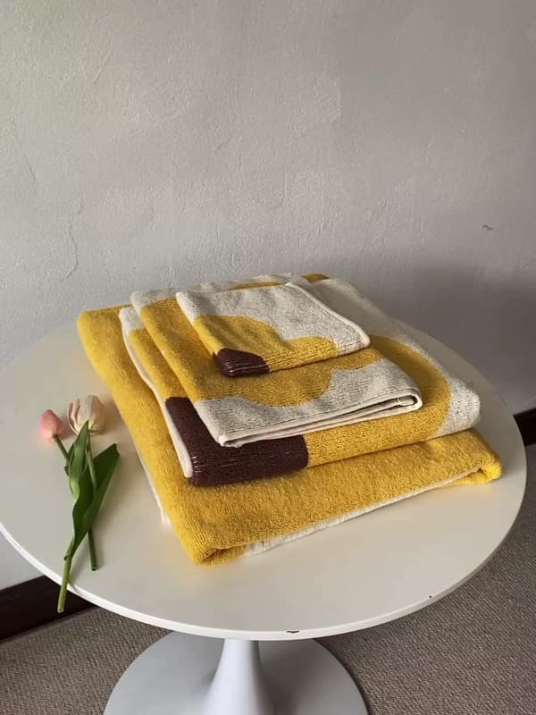 35 x 75 cm vaskeklud sæt, til badeværelse, håndklæde