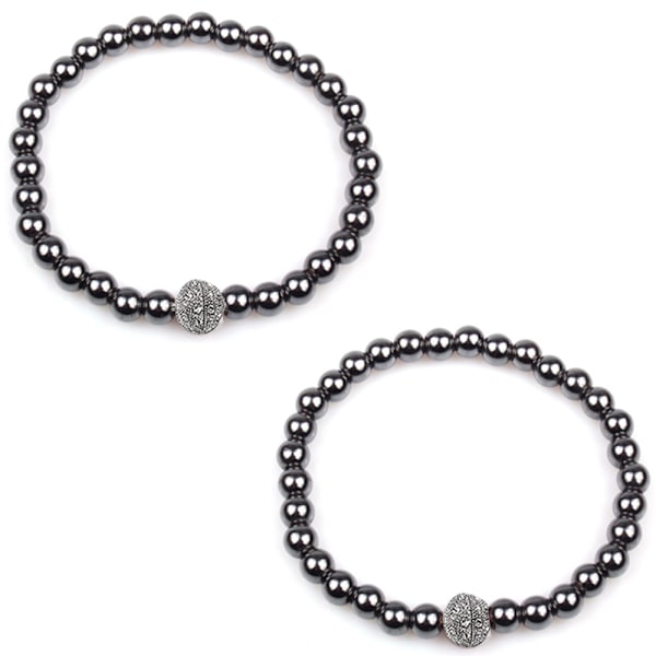 2 stk Perle Magnetiske Gardinholdere Moderne Mote Gardin Cl