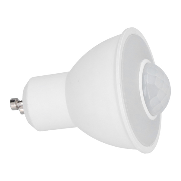 GU10-lampa Infraröd Rörelsesensor Glödlampa 5W 500LM LED-lampa för Takkorridor AC100-240V Vitt Ljus