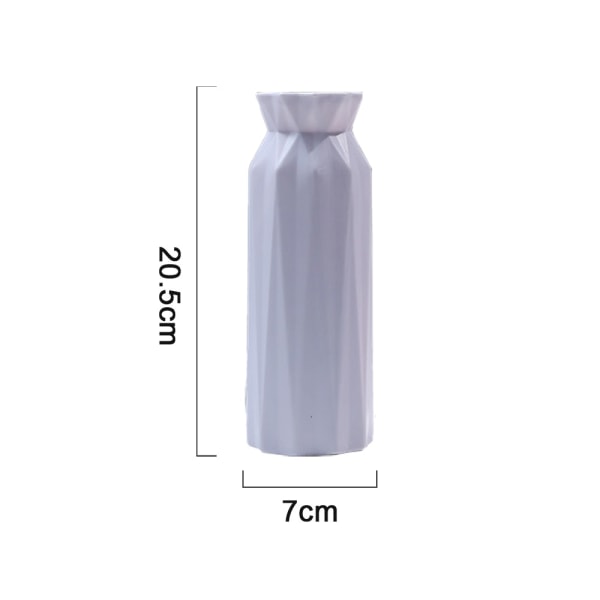 Plastvase, Vaser for Hjemmedekor, Stue, Bord, Hjem, Av
