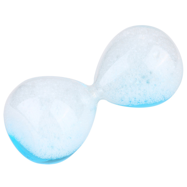 Blå 7 * 16,5 cm magisk bubbel timglas kontor hem bord skrivbord tillbehör dekoration timer gåvor