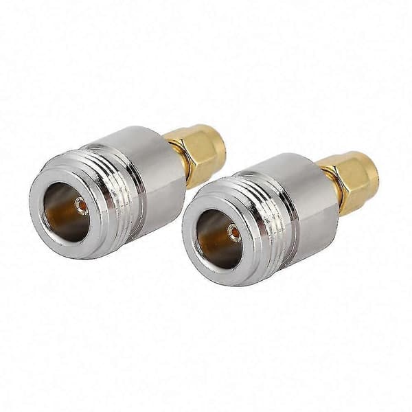 2-pack N-hona till SMA-hane RF-koaxialadapter