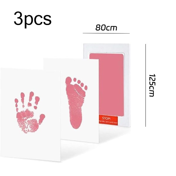 Baby Handprint Records, pet Dog Footprints, Handprint Pads, Safe and Non-Toxic Print Pads, pet Footprints, Baby paw Print Pads, Footprint Pads, no Ink