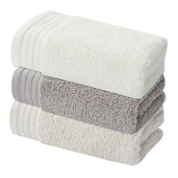 Pyyheliinasetti 3 kpl Käsipyyhkeitä 13.3\" x 29.5\" Väri: Tummanharmaa | Pure C