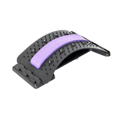 Lila ryggmassageapparater, Magic Stretcher träningsutrustning S