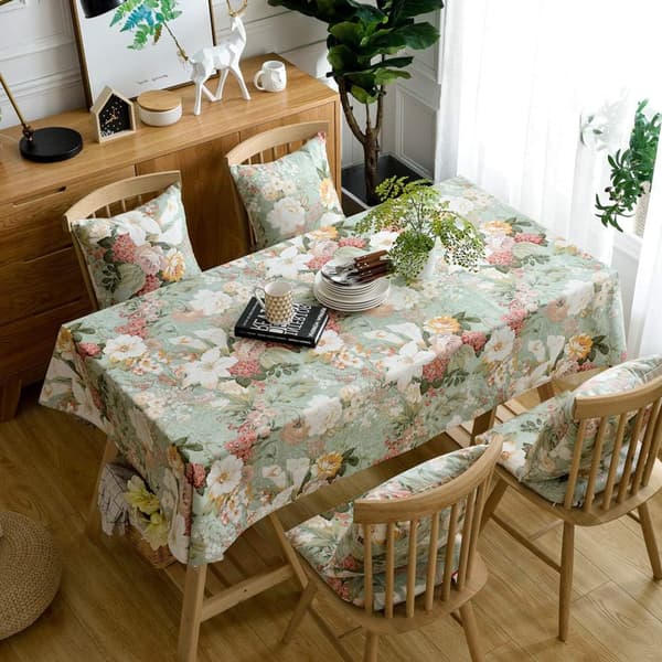 Mode designet blomstret dug bomuldsdug var