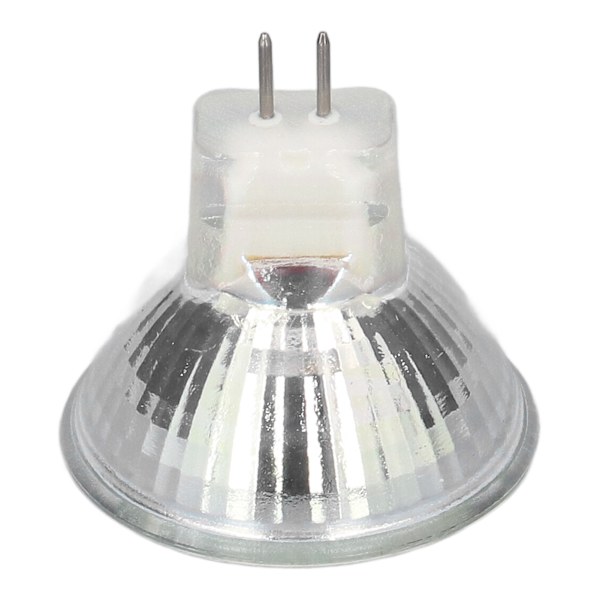 4 st/set MR11 LED-spotlight med dubbelnålbas 360° värmeavledning 3W 12 LED-lampor Kall vit