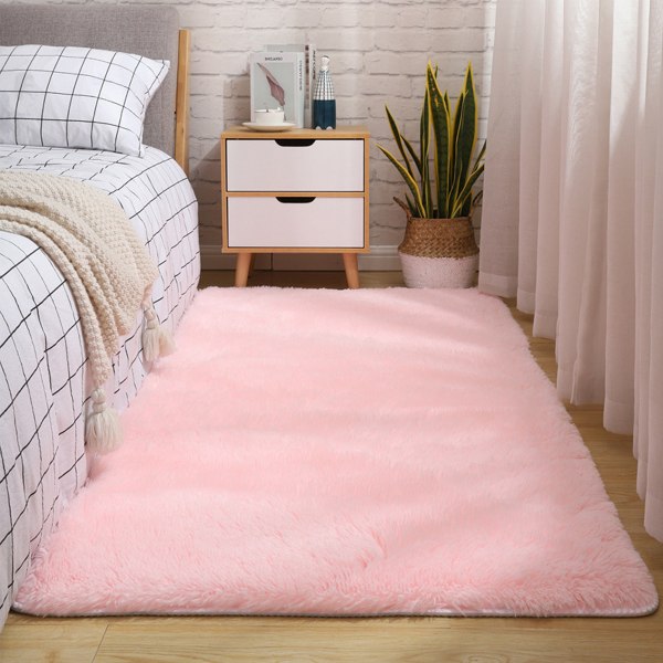Sammetsmatta Sovrum Flicka Vardagsrum Mjuk och fluffig fluffig