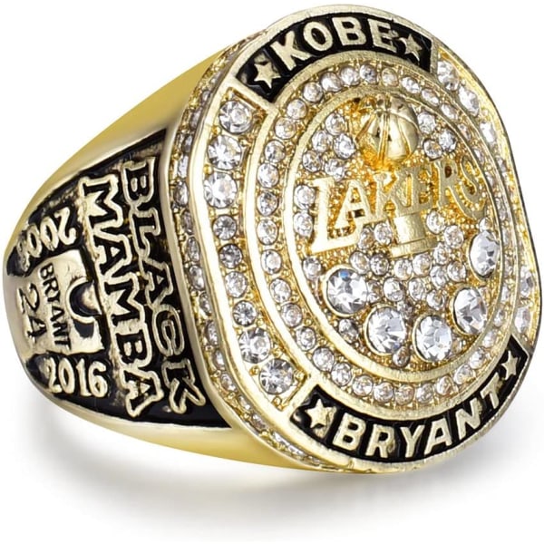 2016 Kobe Replica Championship Ring Version Avtagbar ring