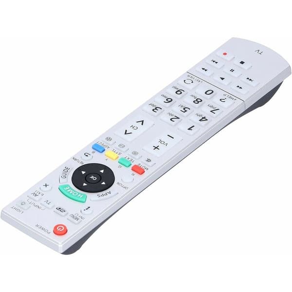 Högkvalitativ ABS Ersättningsfjärrkontroll, Snabb Leverans, Passar Panasonic Smart 3D Plasma LCD LED TV, Ingen Programmering Krävs, Fungerar Perfekt