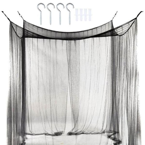 Mesh Firkantet Myggenet 4 Åbninger Netting Myggenet til