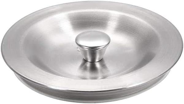 Gummi Prop Pakning 90mm Rustfrit Stål Forseglingslåg til Køkkenvask