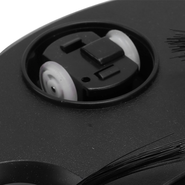 Robotstøvsuger Multifunktionel USB Opladning Mini Smart Fejende Robot til Trægulv Fliser Tæppe Sort