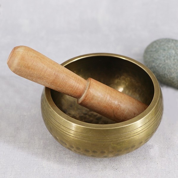 Syngeskålsett - Meditasjonsslyngeskål for Yoga, Mindfulness, Chakra