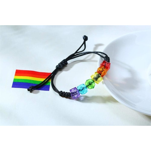 Olika stilar Flätat Macrame Armband Bulk Rainbow Tillbehör Armband Handgjorda smycken för män kvinnor