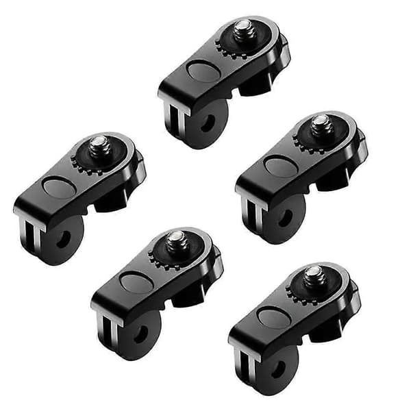 5 st 1/4 Gränssnitt Aee Action Kamera Adapter Mini Stativ Skruvfäste