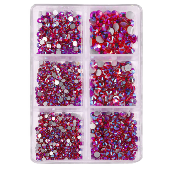 Flatback Nail Art Crystal Stones，Crystal Flatback stenar för prydnad Style 11