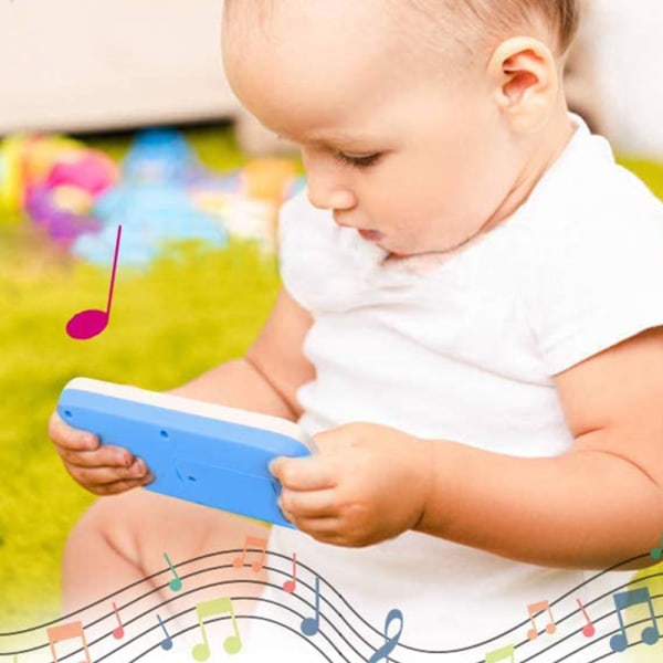Vauvan puhelin, vauvan matkapuhelinlelu valoilla ja musiikilla, varhainen