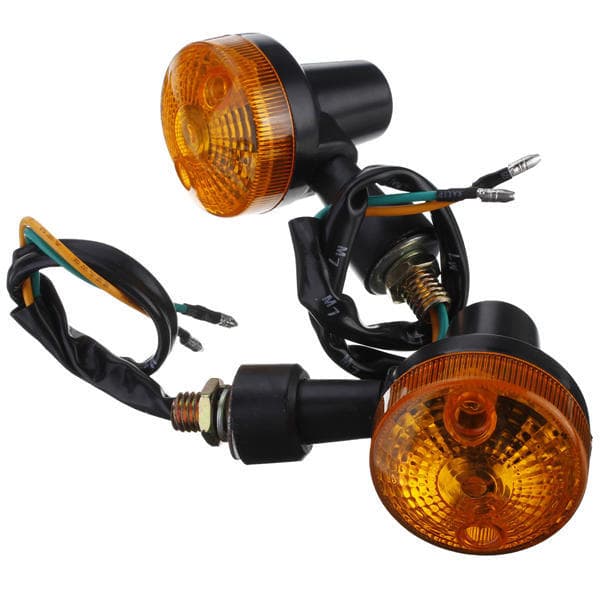 2 stk 12V universelt vanntett blinklys for GN125 scooter