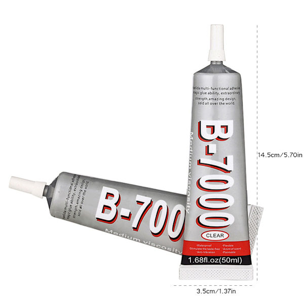 50ml Multifunktionel Lim til Glas Touchskærm Mobiltelefon Reparation Epoxyharpiks DIY Håndværk Lim