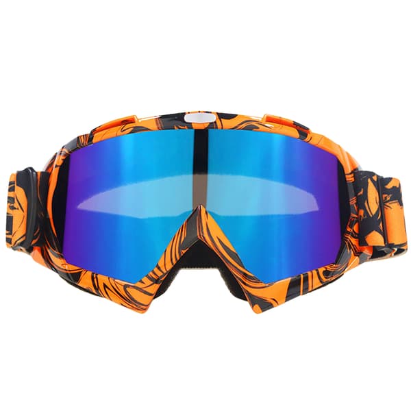 Motocross-lasit, laskettelulasit miehille ja naisille style3