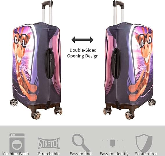 M-storlek (passar för 22-24 tum), giraffstil, 3D-tryckt design