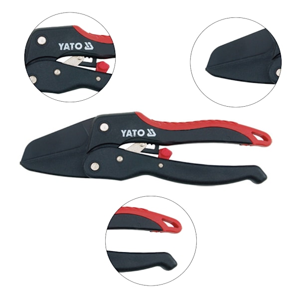 Effektiv trädgårdssax, ergonomisk design som säkerställer minskad handtrötthet vid långvarig användning
