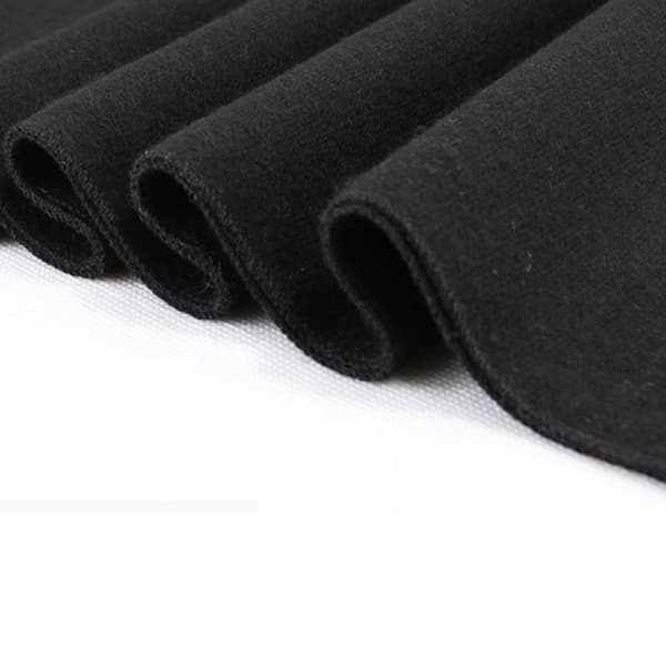 Polyester mikrofiber, bekväm vinterutrustning, ett måste i kallt väder black