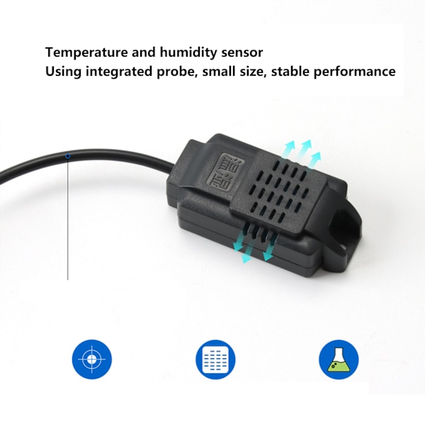 XYWTH1 Digital LCD Temperatur- og Fuktighetsregulatorindikator for Inkubasjon Oppdrett Drivhus