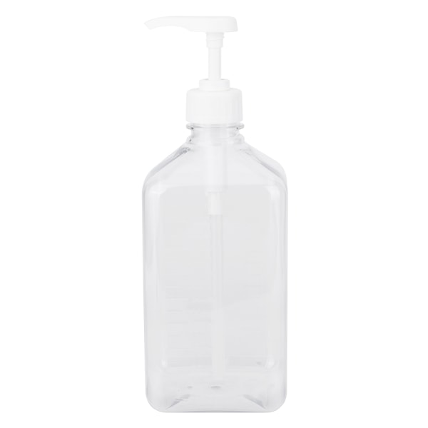 1600ml Enkle Trykkpumpeflasker Tomme Sirup Ketchup Sauser Krydderbeholdere Klemflaske