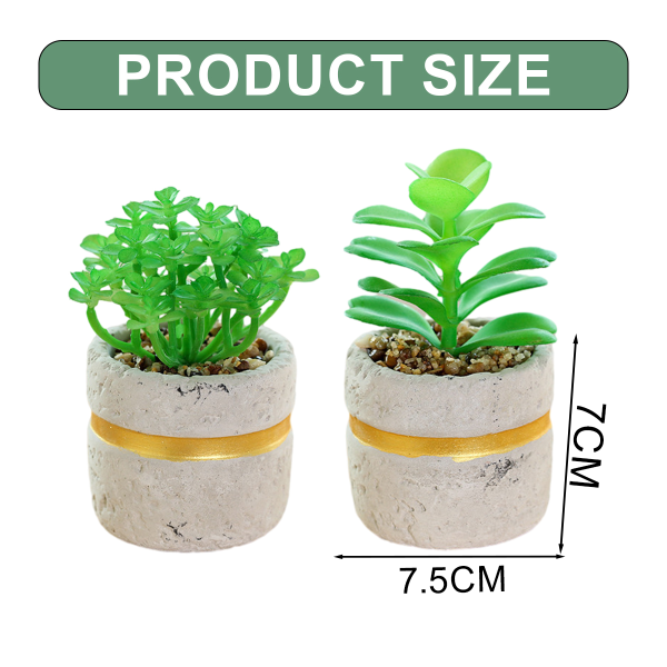 2 kpl keinotekoisia kukkia, simuloitu mehikasvi bonsai, muodikkaita ja luovia