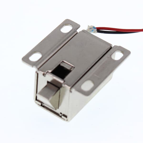 1 stk. Mini Skuff Dør Tunge Ned Elektrisk Lås Enhet Solenoid