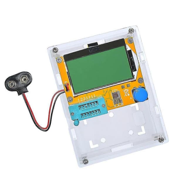 Mega328 -t4 Transistor Tester Diode Triode Kapasitans Komponent Tester Meter Modul Mos Pnp/npn Wi