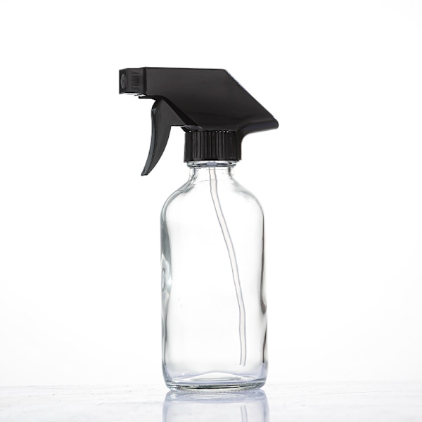 Klart Glassprayflaskor, Påfyllningsbara Återanvändbara För Förvaring Och Rengöring Av Eteriska Oljor, Med Justerbart Spraymunstycke, Livsmedelssäkra Och BPA-Fria, För