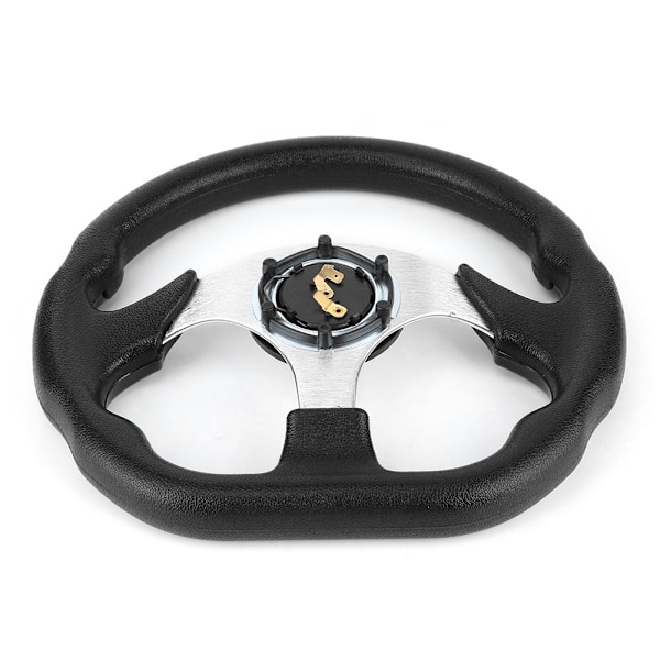 320mm/12,5 tommer Racing Bil Drift Rattet med Hornknap Glans Sort Farve Universal