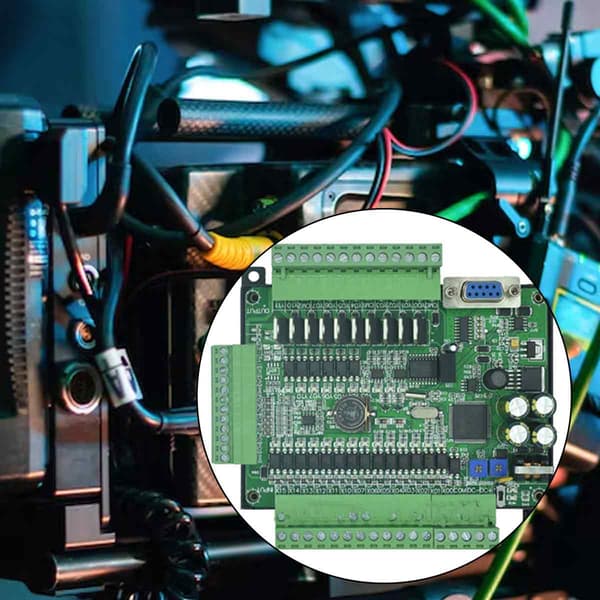 PLC industriel kontroltavle FX3U-24MR høj hastighed med analog stm32 programmerbar controller FX3U-24MT FX3U-24MT