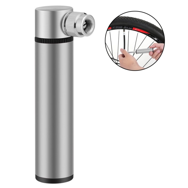 Mini-pyörän pumppu 120 PSI, mukana kiinnityssarja - Kompakti ja kevyt -