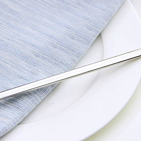 Långskaftade Skedar Set, Premiumkvalitet Rostfritt Stål Säkerställer Hållbar Konstruktion, Ergonomisk Design Ger Bekvämt Grepp, Enkel Rengöring För