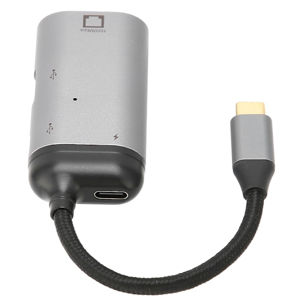 JORINDO Ethernet-adapter 3 i 1 10/100/1000 Mbps PD Snabbladdning USB till RJ45 Adapter för Windows/Android/OS X/iOS
