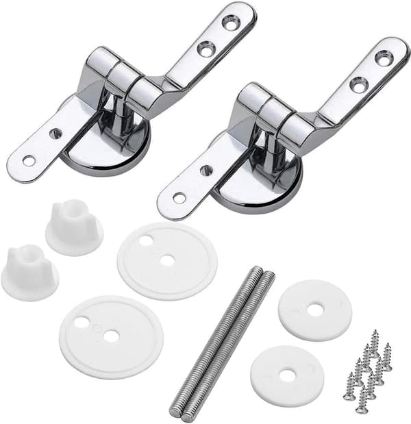 Toalettsetefester, sinklegering toalettsete erstatningshengsel med
