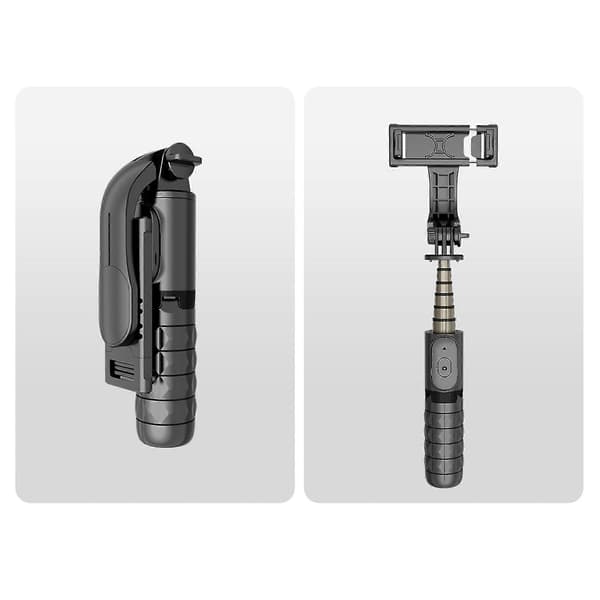 Trådlös Bluetooth Selfie Stick Multifunktionell Telefonhållare Vikbart Mini Stativ Skrivbordsställ För Ios