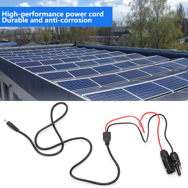 Solcellsladdkabel Mässing Högfrekvent DC5521 Strömledning för Elektriska Apparater 300V