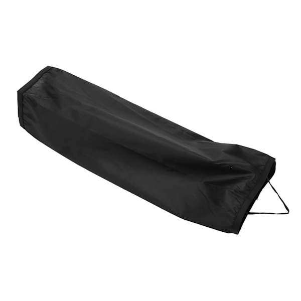 42x18cm Opbevaringspose til småting Stor kapacitet Bærbar Polyester Affaldspose Container til Camping Sort