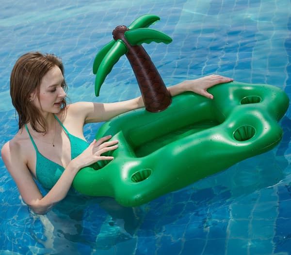 Flydende Poolbar, Oppustelig Poolbar, Poolbar, Oppustelig Kopholder