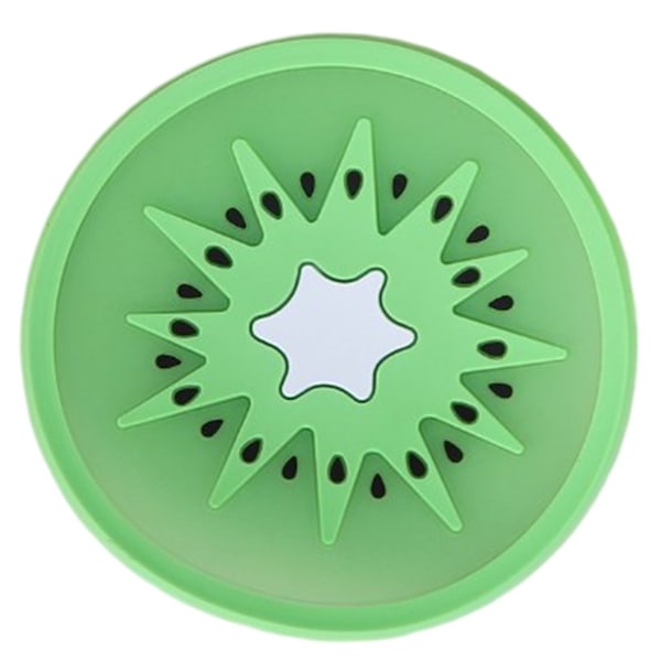 Kiwi Fruit Fruit Shape Coaster Tableware Placemat Silicone Cup Drinks Holder Mat Kitchen Accessories