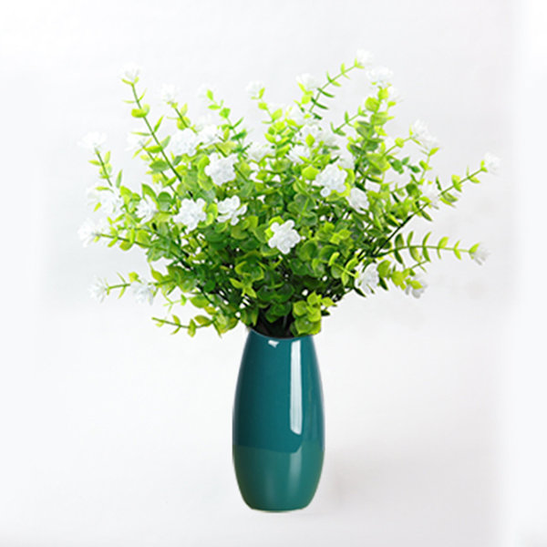 18 Buketter Konstgjorda Blommor Utomhus UV-Resistenta Falska Blommor